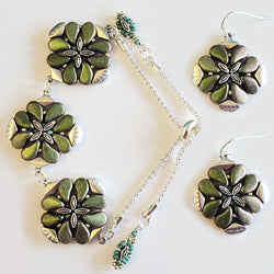 The Polonia Connection Bracelet and Earrings Free Digital Download Beading Pattern/Tutorial/Instructions/How To (DO NOT ADD TO CART - Click on Link on Pattern Page)