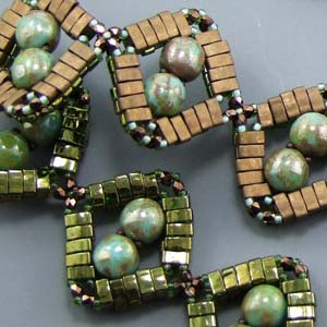 Diamond Dobble Bracelet Free Digital Download Beading Pattern/Tutorial/Instructions/How To (DO NOT ADD TO CART - Click on Link on Pattern Page)