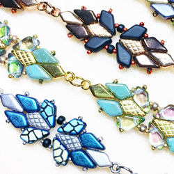 Kite Links Bracelet Free Digital Download Beading Pattern/Tutorial/Instructions/How To (DO NOT ADD TO CART - Click on Link on Pattern Page)