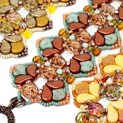 Ginko Fusion Bracelet Free Digital Download Beading Pattern/Tutorial/Instructions/How To (DO NOT ADD TO CART - Click on Link on Pattern Page)