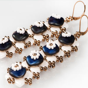 Primroses Earrings Free Digital Download Beading Pattern/Tutorial/Instructions/How To (DO NOT ADD TO CART - Click on Link on Pattern Page)