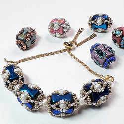 Bejeweled Bow Tie Beaded Bead Téléchargement numérique gratuit Modèle de perles/Tutoriel/Instructions/Comment (Cliquez sur le lien ci-dessous)