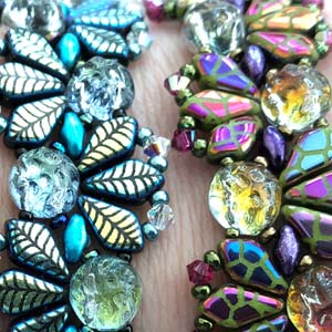 Slinky Baroque Bracelet Free Digital Download Beading Pattern/Tutorial/Instructions/How To (DO NOT ADD TO CART - Click on Link on Pattern Page)