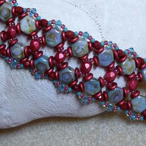 Honey of a Bracelet Free Digital Download Beading Pattern/Tutorial/Instructions/How To (DO NOT ADD TO CART - Click on Link on Pattern Page)