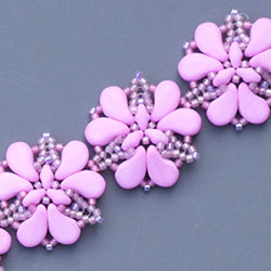 Bondeli Trillium Bracelet Free Digital Download Beading Pattern/Tutorial/Instructions/How To (DO NOT ADD TO CART - Click on Link on Pattern Page)