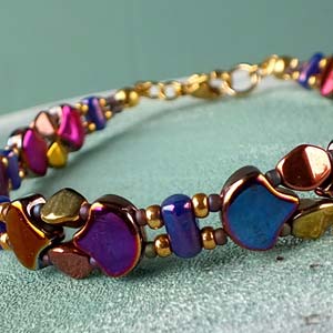 Ginko Wrap Bracelet Free Digital Download Beading Pattern/Tutorial/Instructions/How To (DO NOT ADD TO CART - Click on Link on Pattern Page)