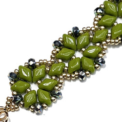 Flower Berries Bracelet Free Digital Download Beading Pattern/Tutorial/Instructions/How To (DO NOT ADD TO CART - Click on Link on Pattern Page)
