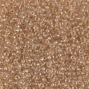 Miyuki 11-234   11/0 Sparkle Metallic Gold Lined Crystal Seed Beads - 5 or 10 gm