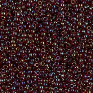 Miyuki 11-367   11/0 Garnet Lined Ruby Seed Beads -  5 or 10 gm