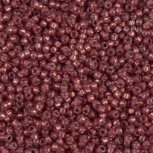 Miyuki 11-4245   11/0 DuraCoat Silver Lined Nutmeg Seed Beads - 5 or 10 gm