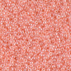 Miyuki 11-539   11/0 Coral Ceylon Seed Beads - 5 or 10 gm