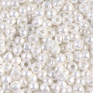 Miyuki 6-591   6/0 Pearl Ceylon Seed Beads - 5 or 10 gm