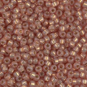 Miyuki 8-4243   8/0 Duracoat Silver Lined Topaz Gold Seed Beads, 5 or 10 gm