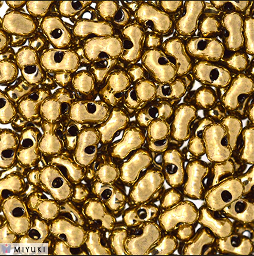 Miyuki Berry BB457 Perles en bronze foncé métallisé 2,5 x 4,5 mm - 5 g