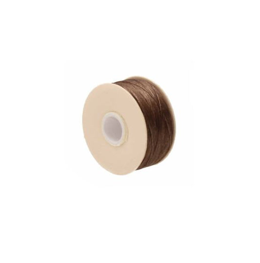 Nymo Nylon Beading Thread "D" Brown 0.30 mm - 64 Yards