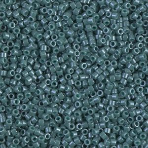 Miyuki Delica DB264 / DB0264  11/0 Opaque Mallard Luster Cylinder/Tube Beads - 5 or 10 gm