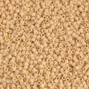 Miyuki Delica DB1581   11/0 Matte Opaque Pear Cylinder/Tube Beads - 5 or 10 gm