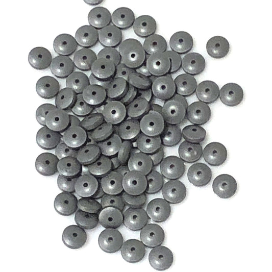 Disque hématite mat / Perles de soucoupe 2 x 5 mm, 98 perles