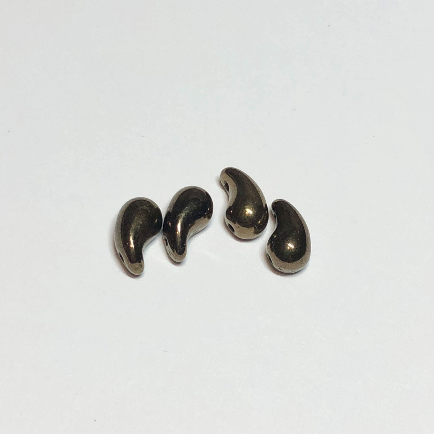 ZoliDuo RIGHT 23980-90215 Bronze clair, perles de verre tchèque 5 x 8 mm 2 trous - 30 perles