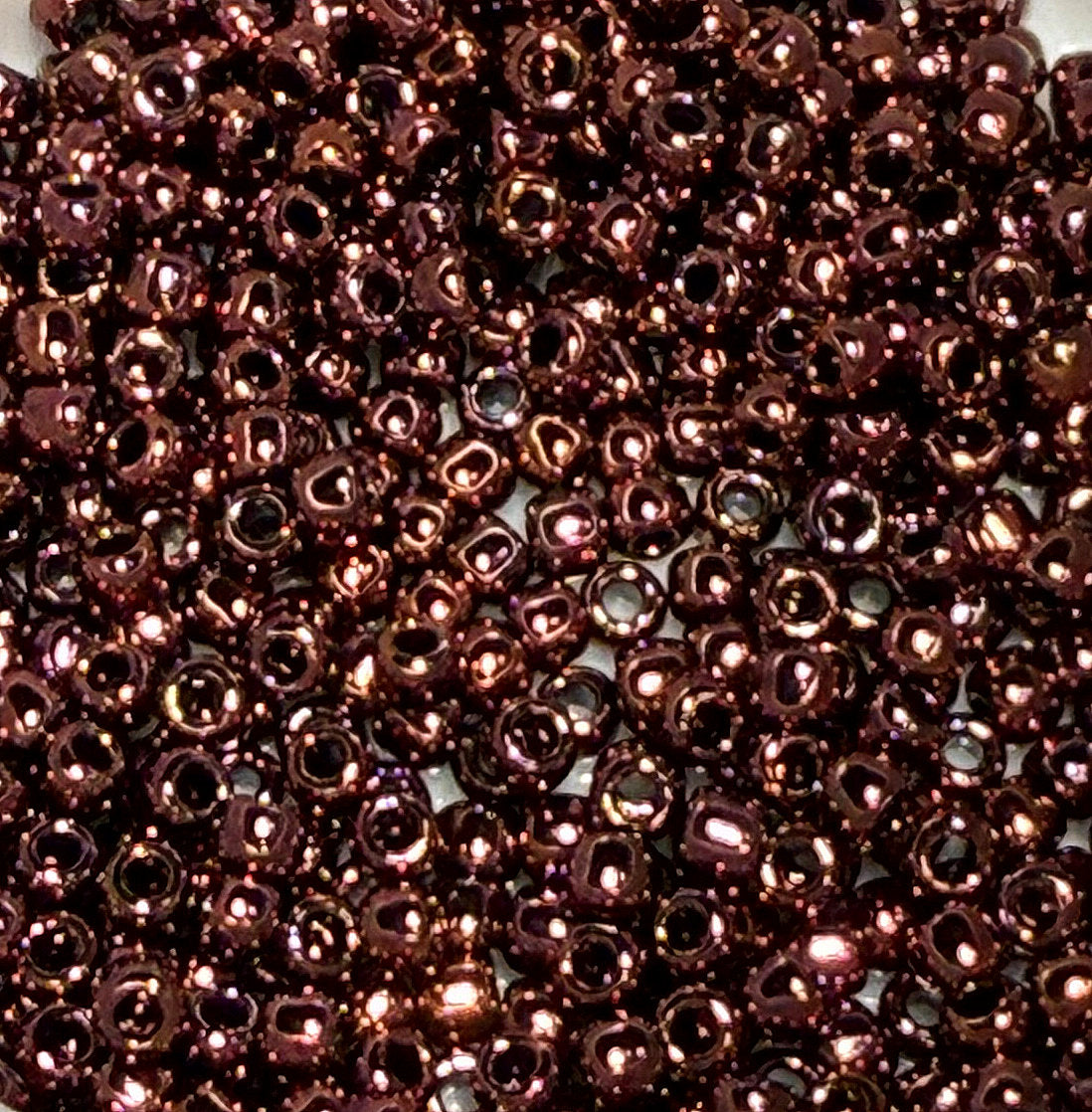 TOHO TR-11-502  11/0 Higher Metallic Amethyst Seed Beads - 5 or 10 gm