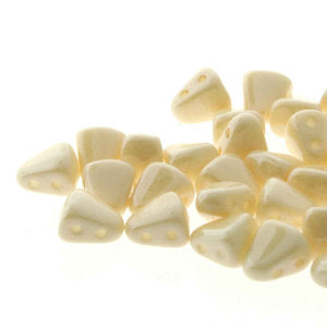 Matubo Nib-Bit  03000-14413  Chalk Beige Czech Glass Beads - 40 Beads