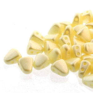 Matubo Nib-Bit  25039  Pastel Cream Czech Glass Beads - 40 Beads