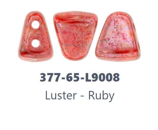 Matubo NIB-BIT  90080-14400 Ruby Luster 6 x 5 mm Beads - 40 Beads