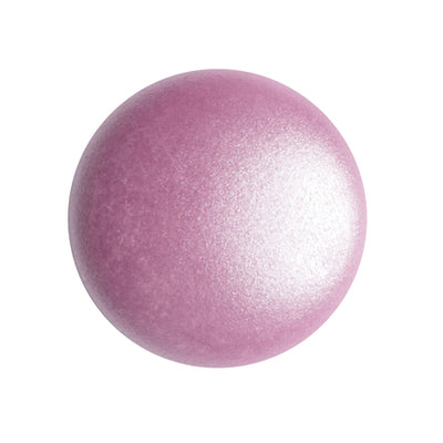 Cabochon par Puca® 18 mm Rond 03000-70022 Perle Tchèque Rose Perle - 1 Perle
