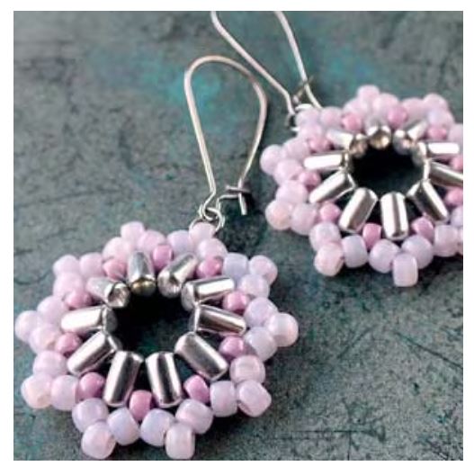 Inti Boucles d’oreilles Téléchargement numérique gratuit Modèle de perles/Tutoriel/Instructions/Comment (Cliquez sur le lien ci-dessous)