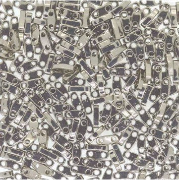Miyuki Quarter Tila QTL-190  5 x 1.2 mm  Nickel Plated Beads - 5 or 10 gm