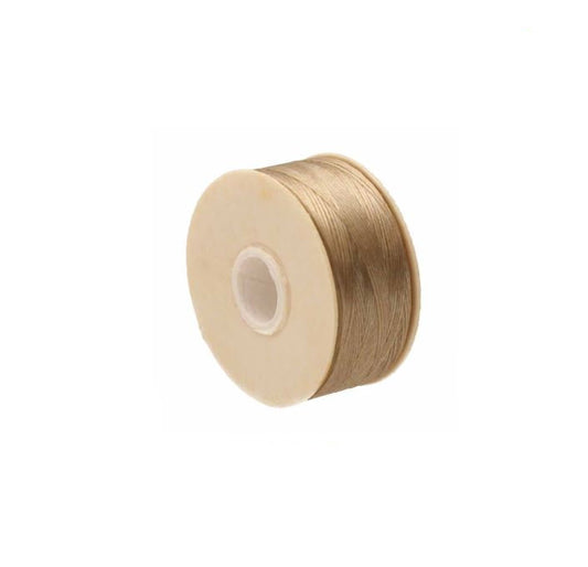 Nymo Nylon Beading Thread "D" Sandy Ash 0.30 mm - 64 Yards