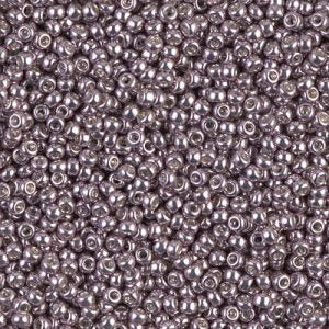 Miyuki 11-1062D   11/0 Galvanized Dusty Lilac Seed Beads - 5 or 10 gm