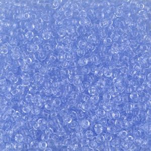 Miyuki 11-159L   11/0 Transparent Light Cornflower Blue Seed Beads - 5 or 10 gm