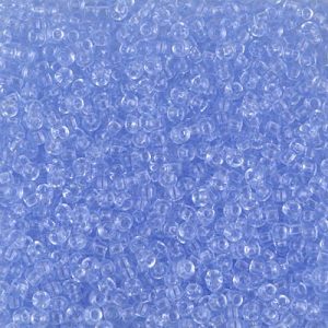 Miyuki 11-159L 11/0 Perles de graines bleues bleues claires transparentes - 5 ou 10 g