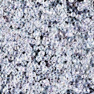 Miyuki 11-250 11/0 Perles de rocaille Crystal AB - 5 ou 10 g