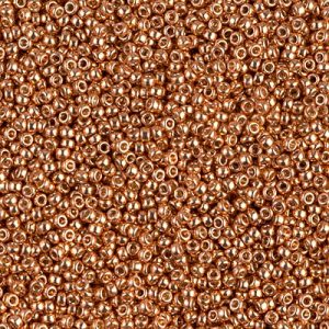 Miyuki  15-4206   15/0 Duracoat Galvanized Muscat Seed Beads - 1, 2 or 5 gm