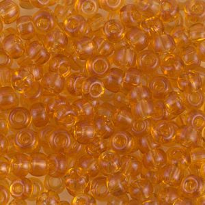 Miyuki  6-133   6/0 Transparent Topaz Seed Beads - 5 or 10 gm