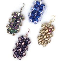 Aubrey Boucles d’oreilles Téléchargement numérique gratuit Modèle de perles/Tutoriel/Instructions/Comment (Cliquez sur le lien ci-dessous)