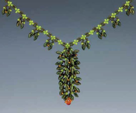 Blooming Vine NecklaceFree Digital Download Beading Pattern/Tutorial/Instructions/How To (Click on Link Below)