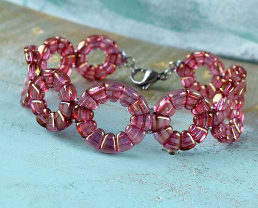 Bubble Bracelet Free Digital Download Beading Pattern/Tutorial/Instructions/How To (Click on Link Below)