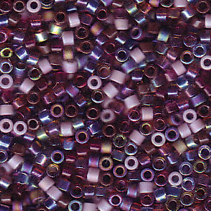 Miyuki Delica DB-MIX18  11/0 Vineyard Mix Cylinder/Tube Beads - 5 or 10 gm