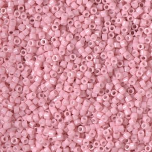 Miyuki Delica DB1906   11/0 Opaque Rosewater Cylinder/Tube Beads, 5 or 10 gm