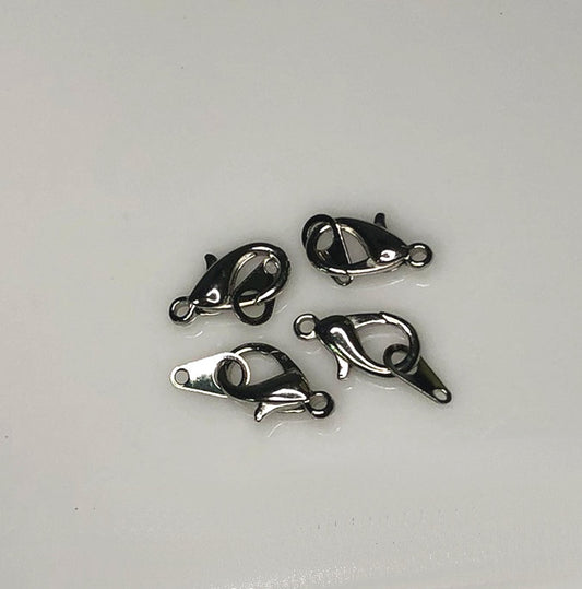 Stainless Steel Lobster Claw Clasp, 15 mm - 1 (ONE) Clasp