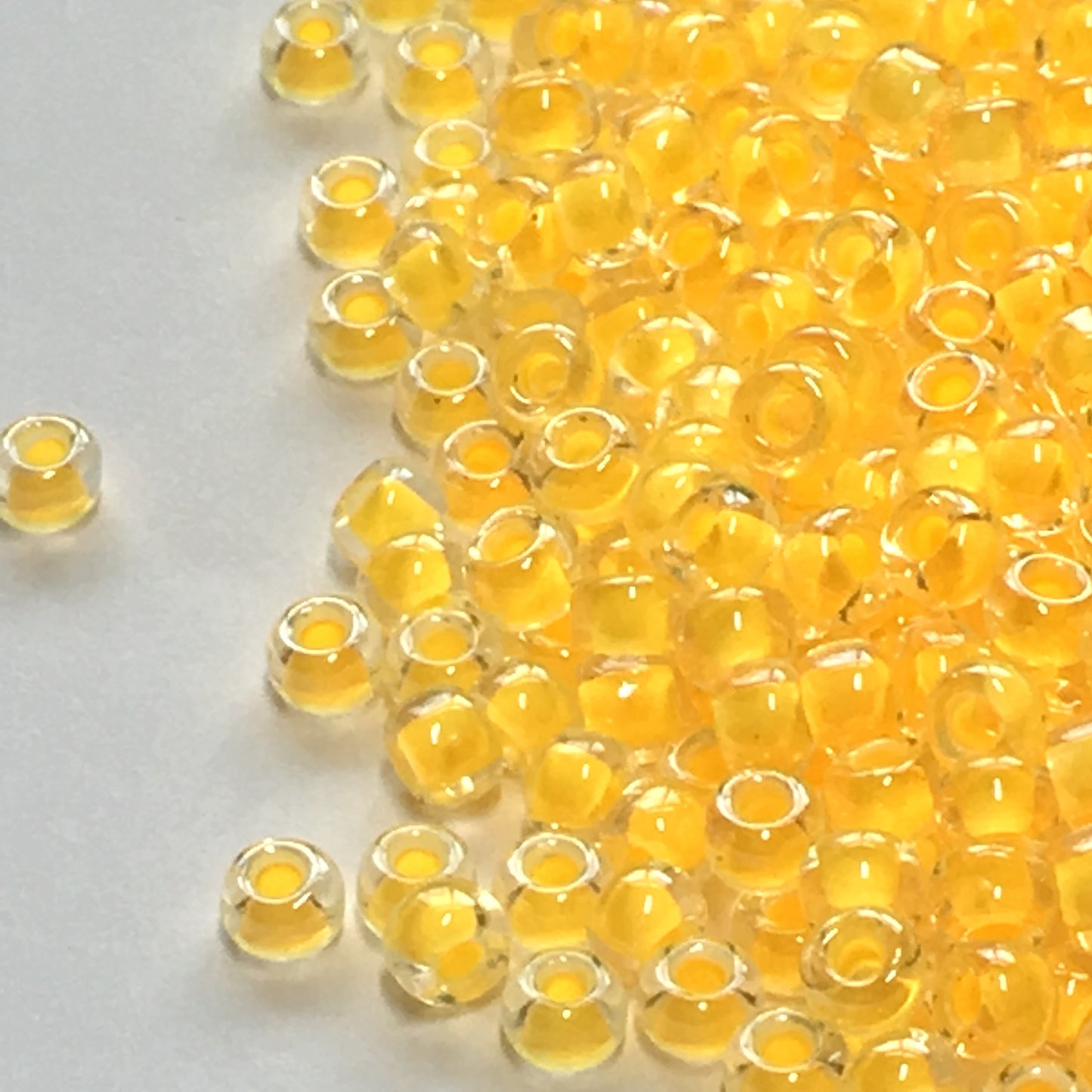 Miyuki 8-1121   8/0 Luminous Sun Glow Seed Beads - 5 or 10 gm