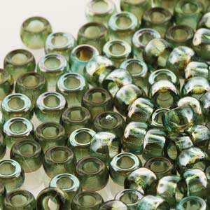 Matubo 60020-22501   7/0 Aquamarine Celsian Seed Beads, 5 or 10 gm