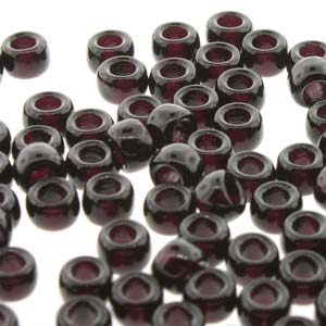 Matubo 23980  - 8/0 Jet / Black Seed Beads - 5 or 10 gm