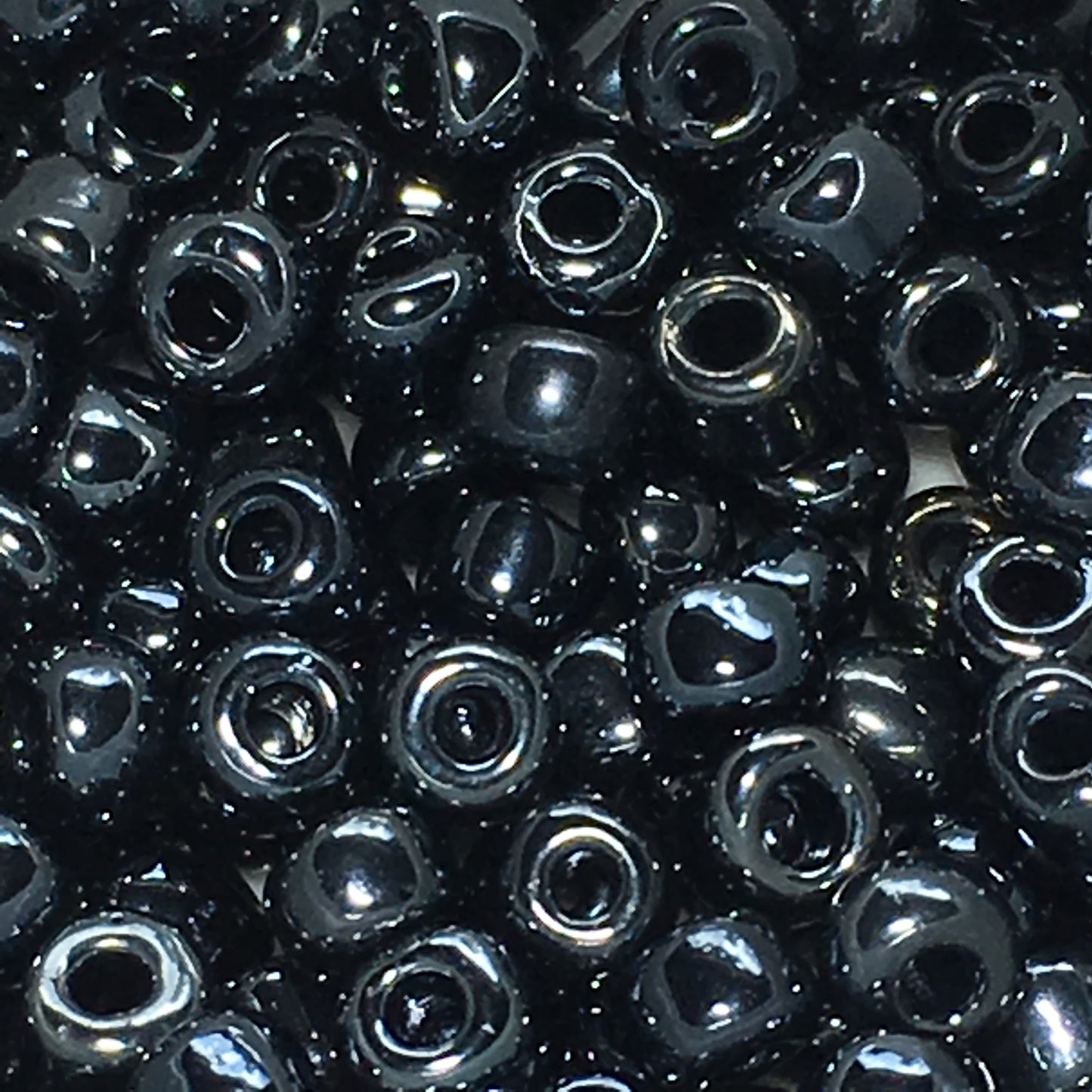 TOHO TR-6-81  6/0 Metallic Hematite Glass Seed Beads, 5 or 10 gm