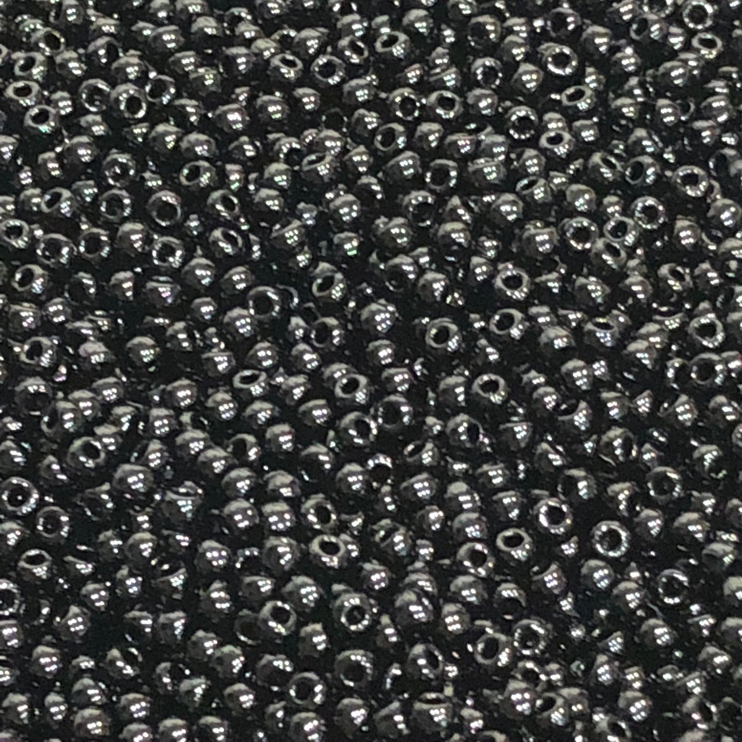 TOHO TR-11-49   11/0 Opaque  Black Seed Beads, 5 or 10 gm