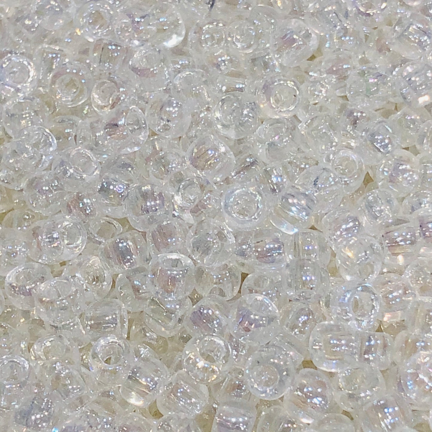 TOHO TR-6-161  6/0 Crystal Transparent Rainbow Seed Beads, 5 or 10 gm
