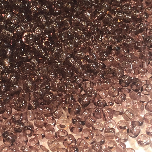 11/0 Transparent Light Amethyst Seed Beads - 5 gm